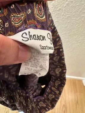 Sharon Young | Skirts | Vintage Sharon Young Tiered Paisley Print Midi ...